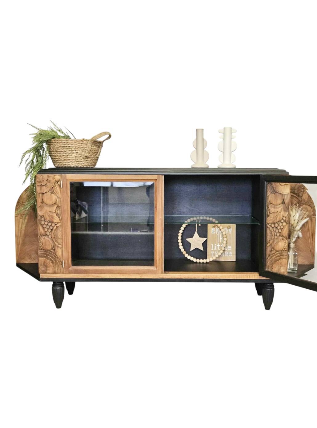 Buffet vitré Art Déco