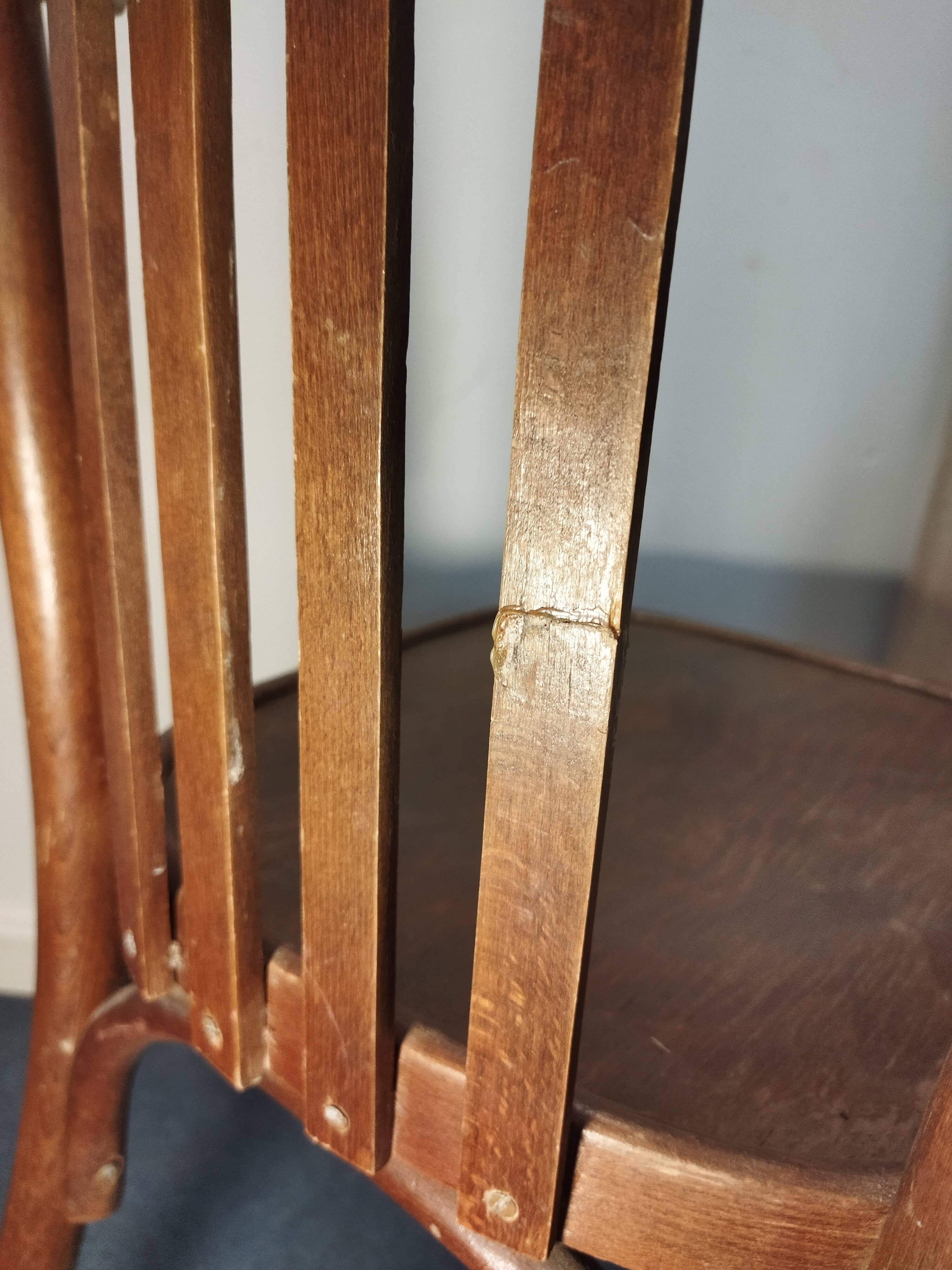 Pair of bistro chairs