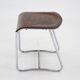 1930s chrome bauhaus stool ,czechoslovakia