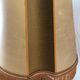 Wooden table lamp turned vintage