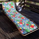 Sunbathing deckchair camp bed La Hutte