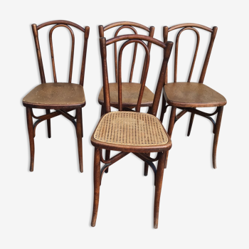 Set of 4 chairs bistrot patented sgdg