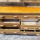 Vintage double chest of drawers in solid pine - 6 drawers - 1970s