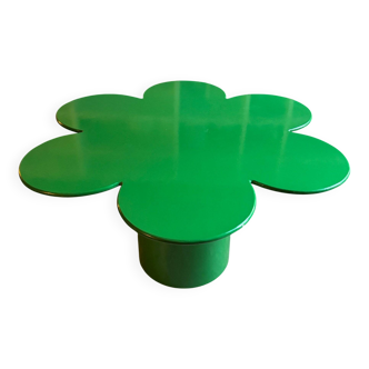 Table Tomotom en bois et métal vert par Bernard Holdaway, 1960