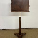 Lutrin / pupitre en bois et laiton ancien