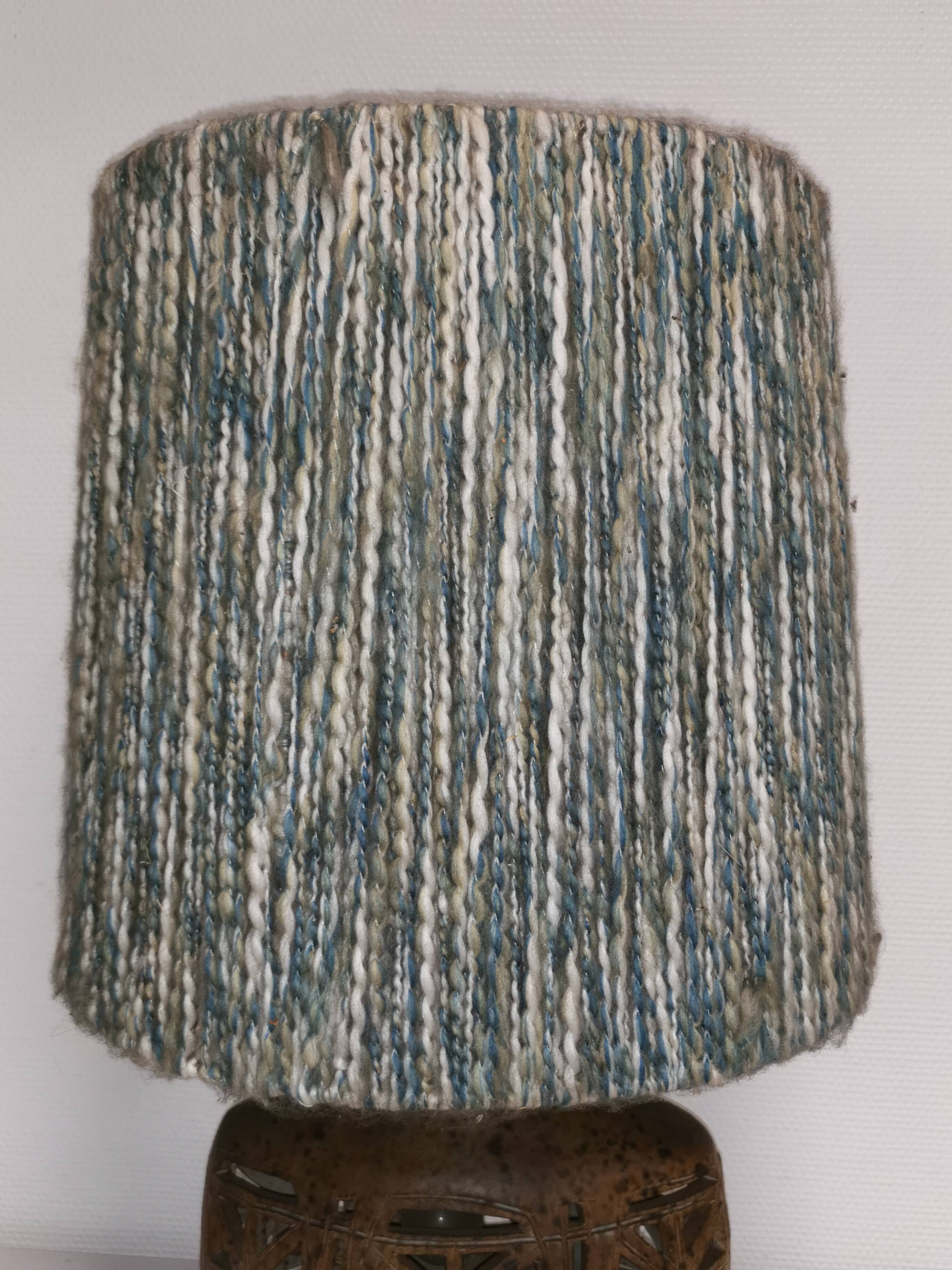 Ceramic lamp signed ESCALA vintage 60's 70's