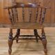 Chaise de capitaine victorienne 19ème siècle