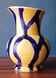 Vase forme libre fait main style et époque Art déco
