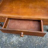 Vintage serving trolley dessert bar cart on wheels with wooden drawer m