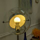 Lampadaire chromé vintage 70s