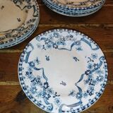 Longwy daisy plates