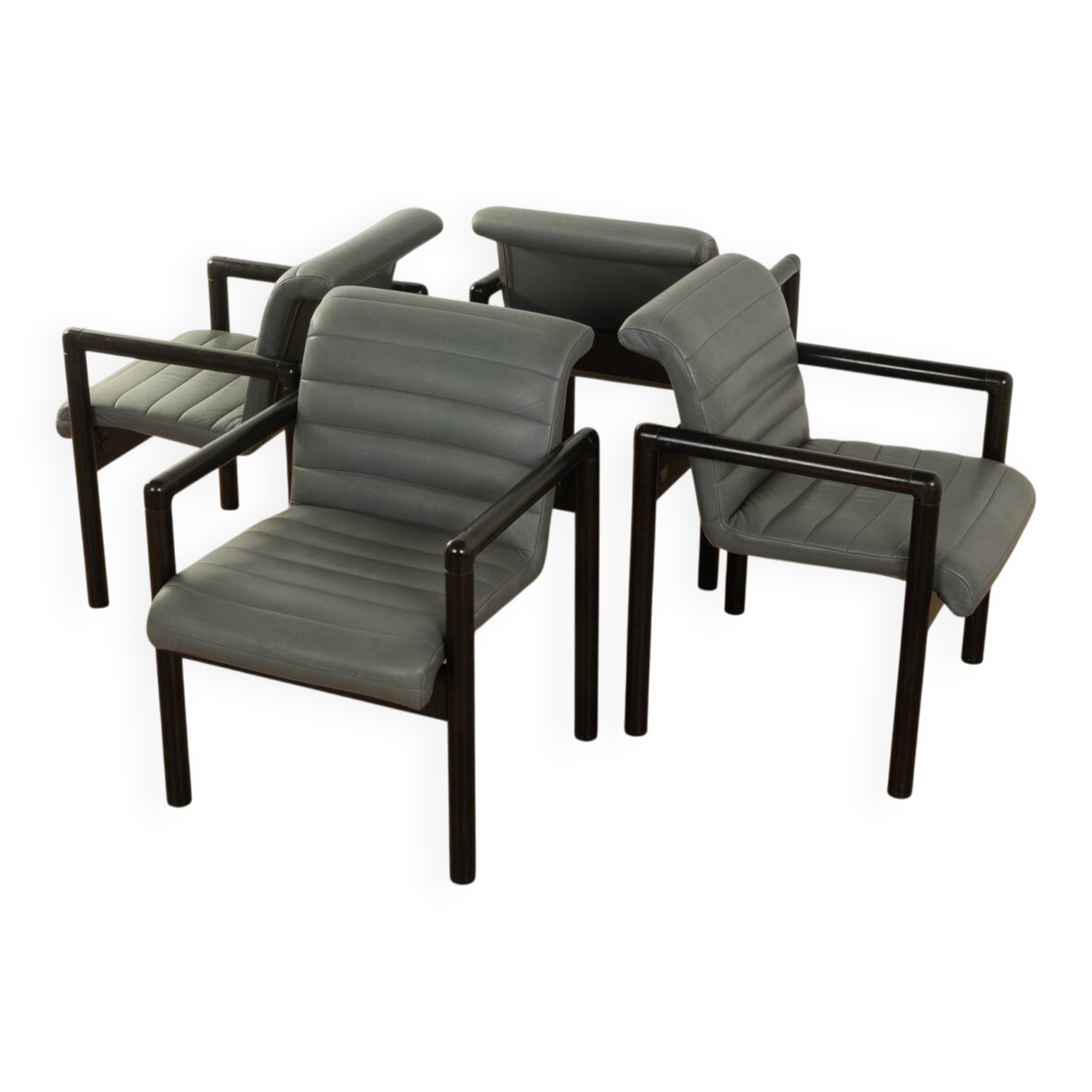 4x Postmodern dining chairs by Flötotto, 1980s