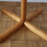 Scandinavian pine coat rack 1970