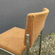 Lot de 4 chaises en métal chromé