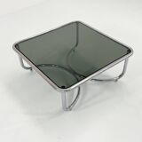 Locus Solus chrome coffee table by Gae Aulenti for Poltronova, 1970s