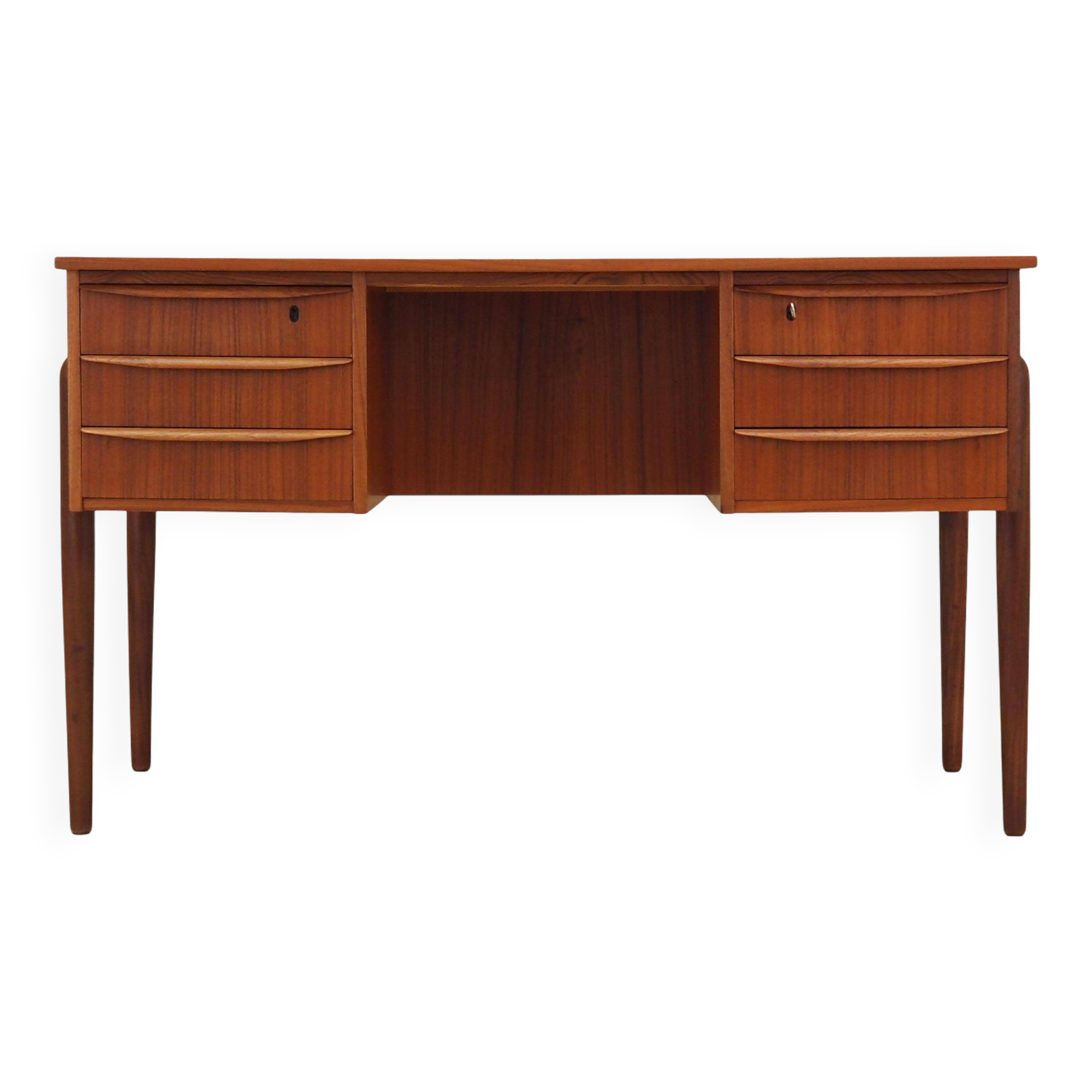 Teak desk, Danish design, 1960s, production: Denmark