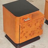 Art Deco bedside table by Jindrich Halabala for Up Zavody