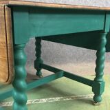English table with oak flaps-30s