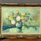 Still life with flowers signed.