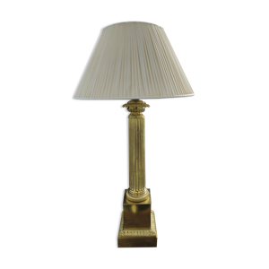 Lampe en laiton de type carcel