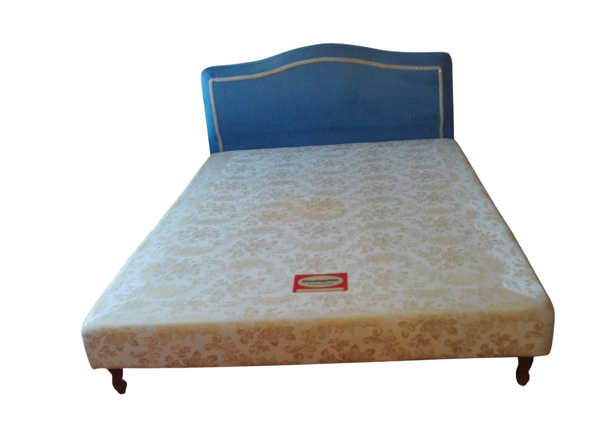 Upholstered bed for 2 people