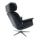Lounge chair en cuir