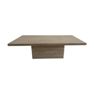 Table basse en travertin
