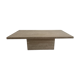 Table basse en travertin