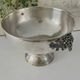 Champagne bucket Silver Plated with Grape Handles, Cl