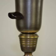 Table Lamp, Patinated Brass, Boréns, 1950s/60s, Sweden