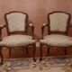 Louis 15 style armchair in cabriolet