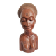 Buste féminin africain en bois – XXᵉ siècle