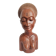 Buste féminin africain en bois – XXᵉ siècle