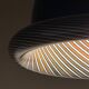 Vintage Italian black Murano pendant light, 1960s.