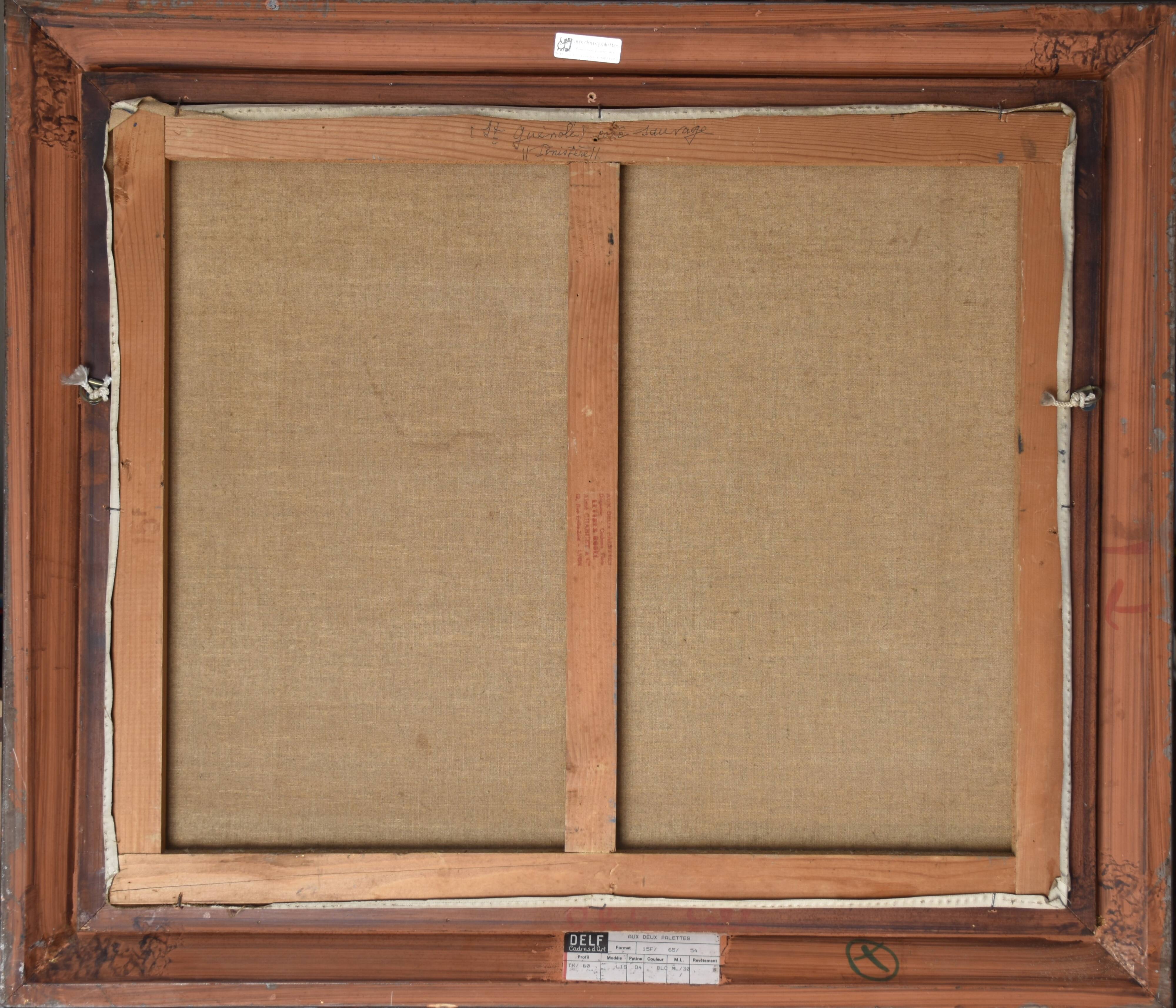 Léonie Humbert-Vignot, The Waves at Saint-Guénolé, circa 1920