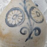 Folk art of Alsace Sandstone jug floral decoration
