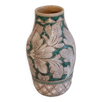 Italian ceramic vase by Fratelli Fanciullacci