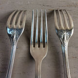 6 floral forks