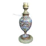 Vase mounted in lamp