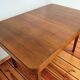 Czechoslovakian Extendable Table by J. Halabala for Jitona, 1960s