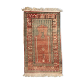 Vintage turkish oushak rug 150x86 cm carpet