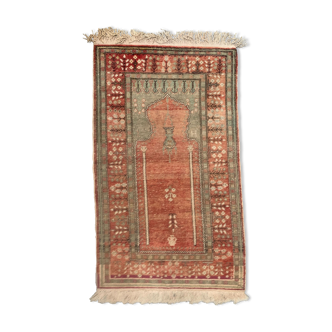 Vintage turkish oushak rug 150x86 cm carpet