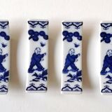 6 porcelain knife holders from Japan