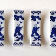 6 porte-couteau porcelaine du Japon