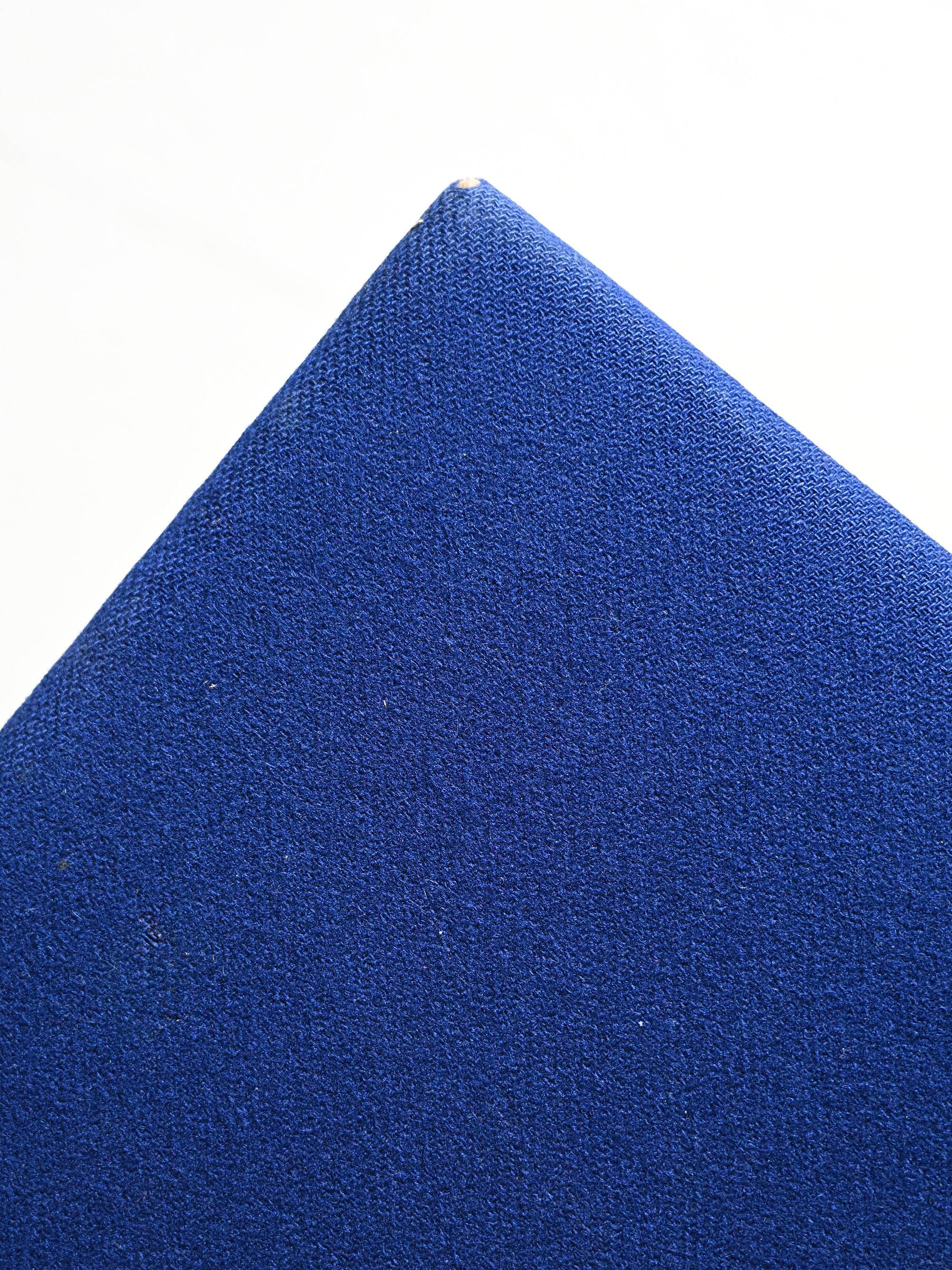 Pair of Scandinavian chairs with blue seats