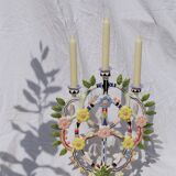 Italian artisanal candle holder