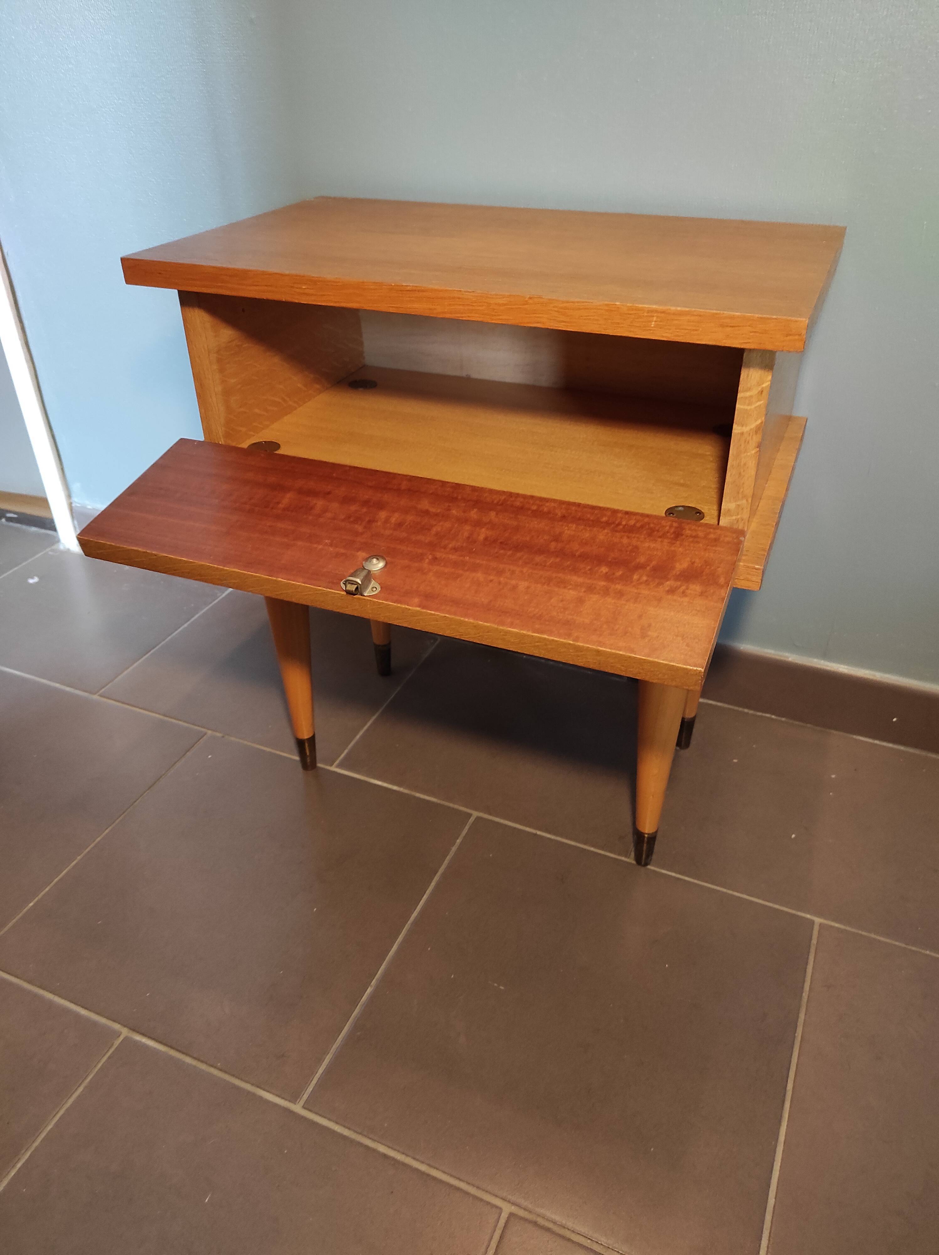 Scandinavian bedside table