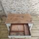Distressed drawer coffee table, country farmhouse.