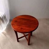 Danish solid teak side table from the 1960s.