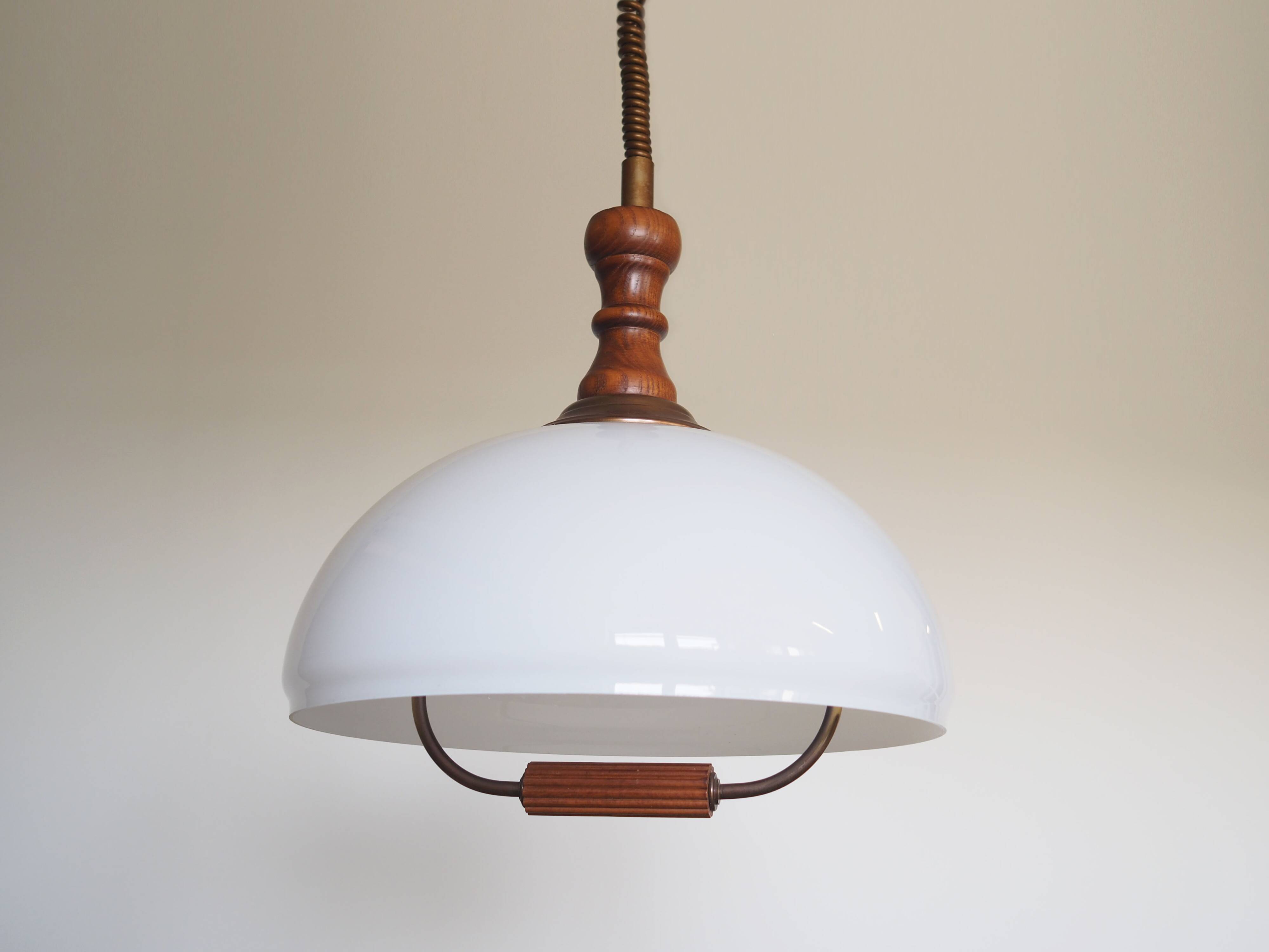 Pendant lamp, Scandinavian design, 1980s